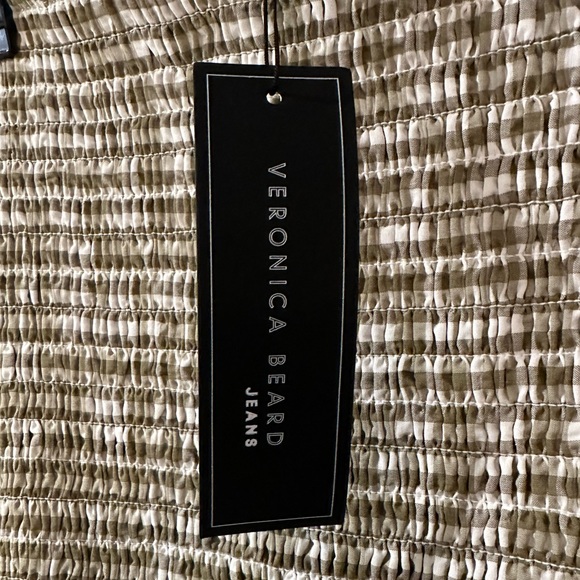 Veronica Beard Smocked Skirt - Picture 2 of 5